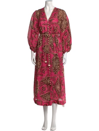 Zimmermann Linen Long Dress