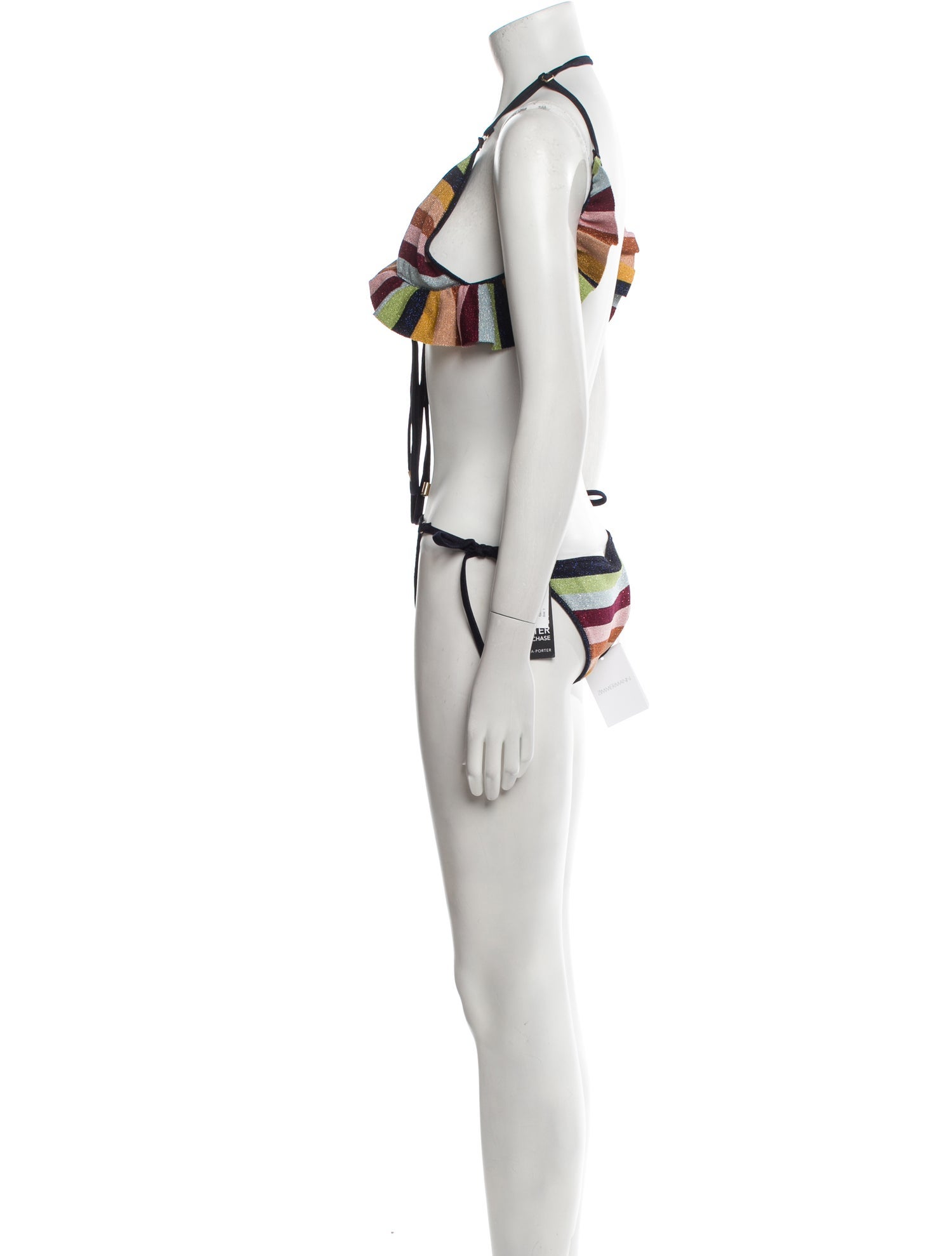 Zimmermann Striped Bikini w/ Tags