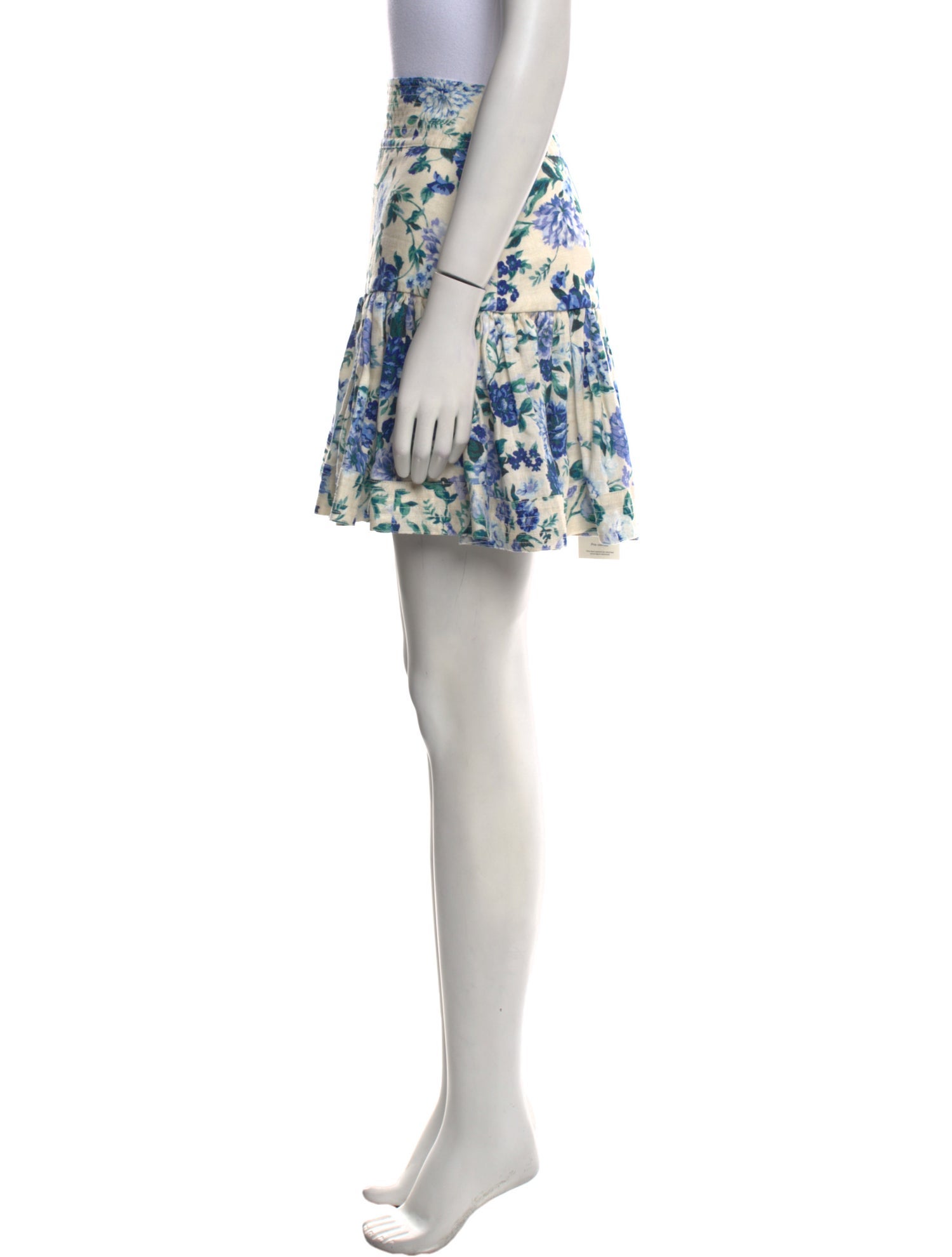 Zimmermann Linen Mini Skirt