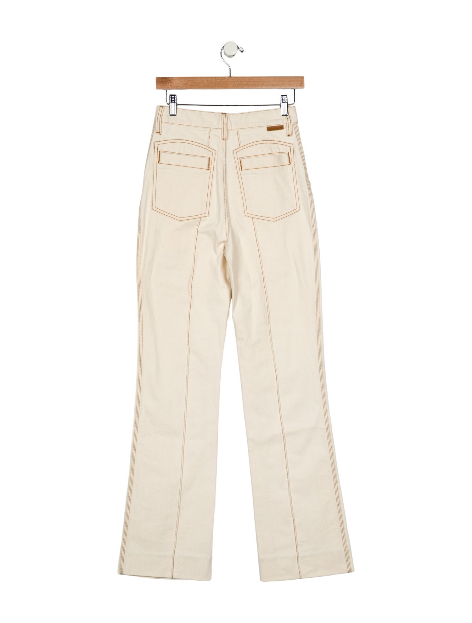Zimmermann High-Rise Straight Leg Jeans