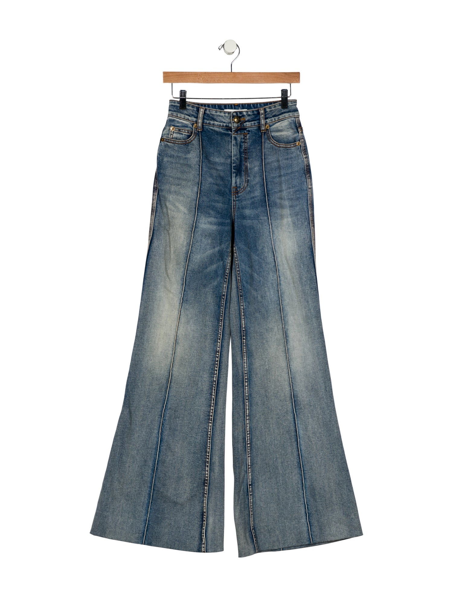 Zimmermann High-Rise Wide Leg Jeans w/ Tags