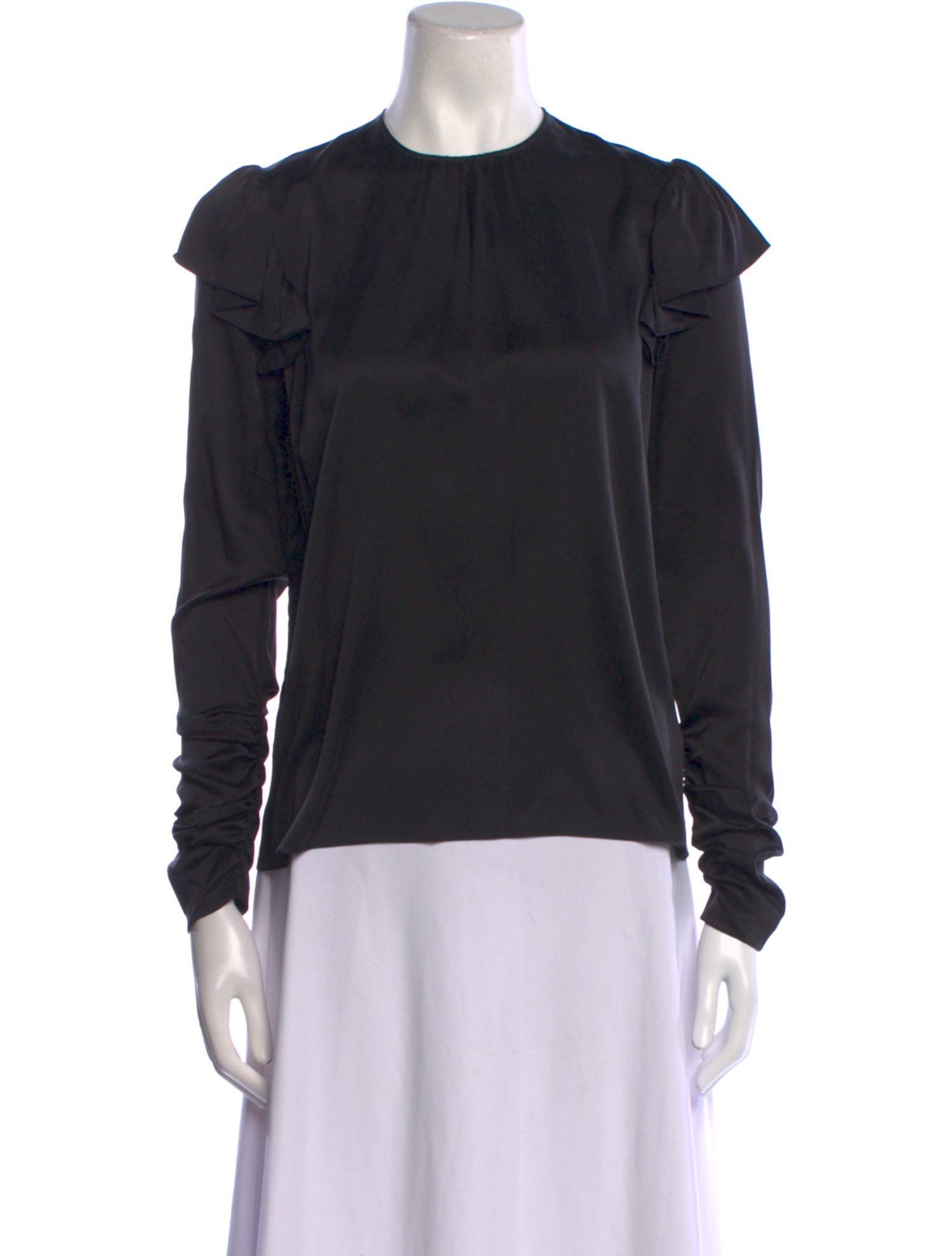 Zimmermann Silk Crew Neck Blouse