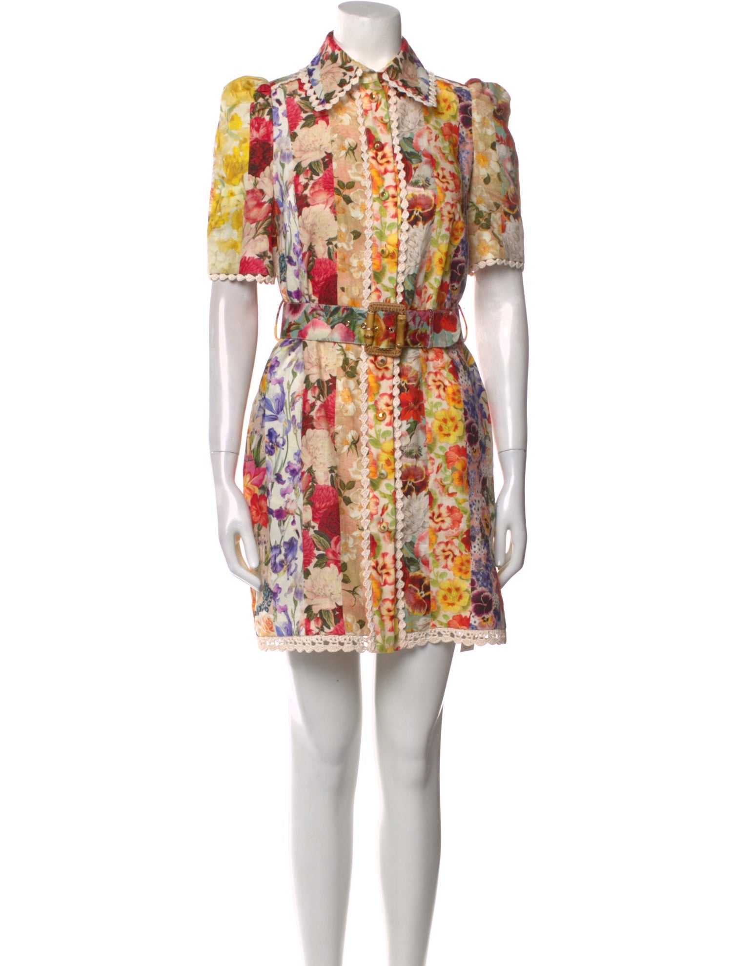 Zimmermann Linen Mini Dress w/ Tags