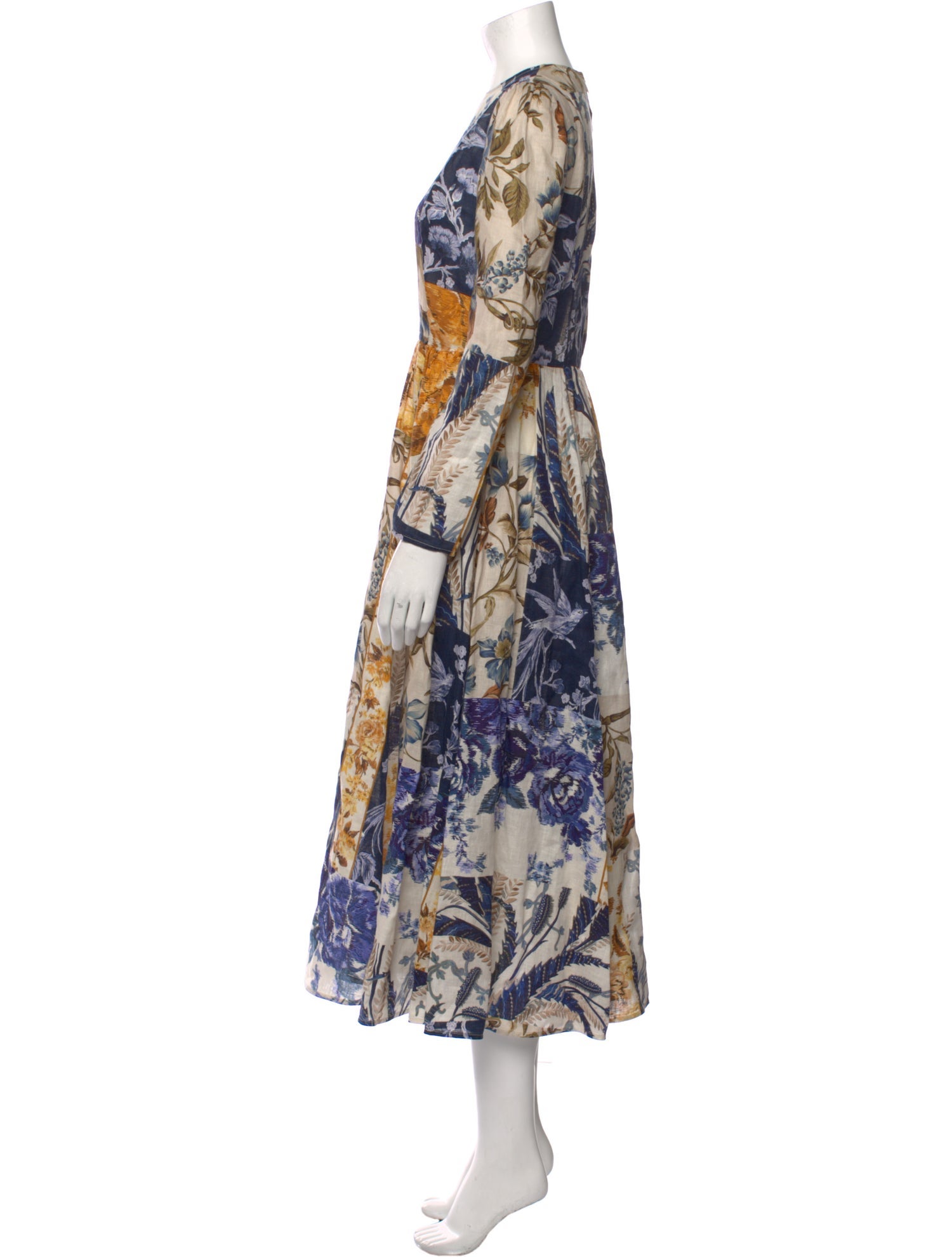 Zimmermann Linen Midi Length Dress