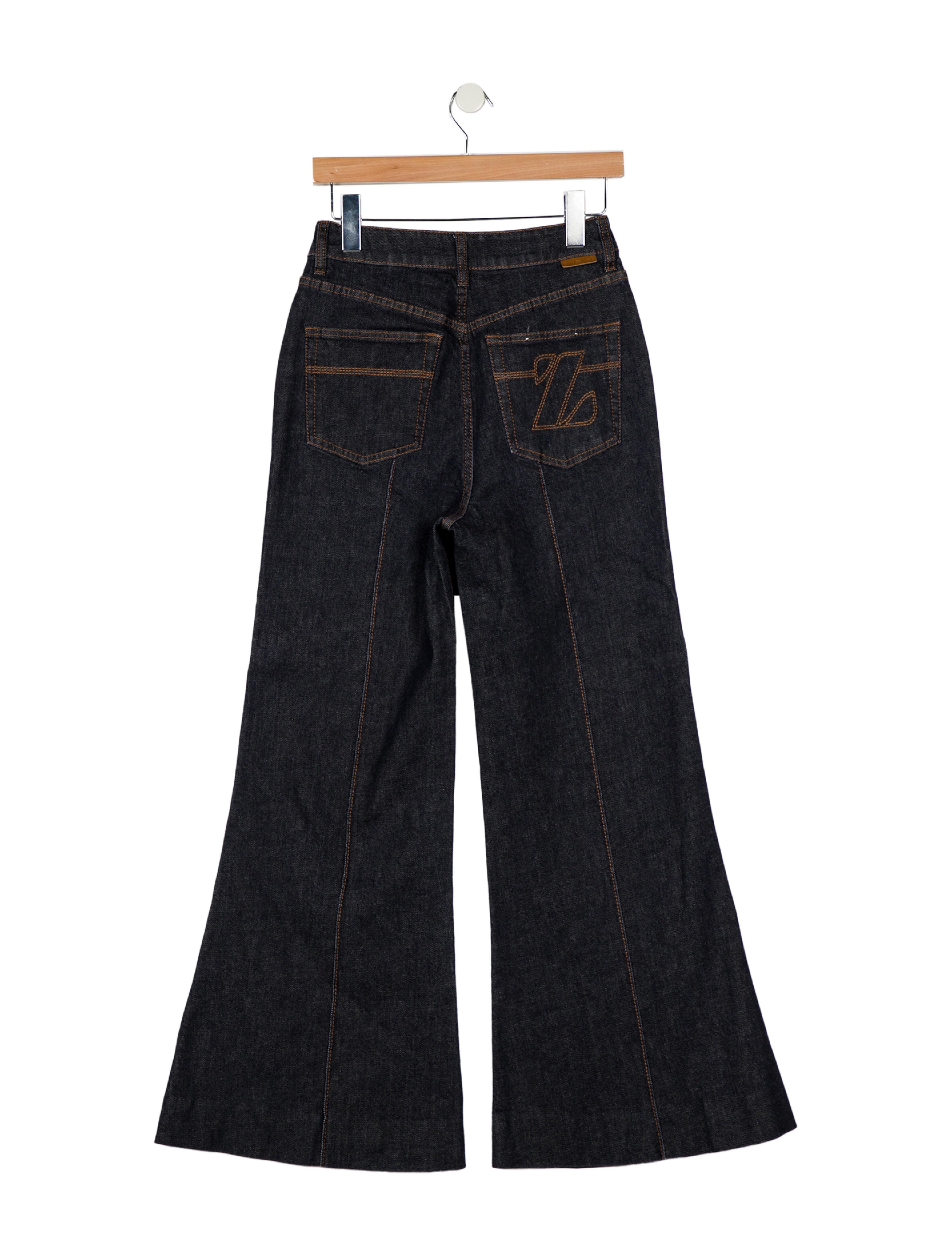 Zimmermann High-Rise Wide Leg Jeans
