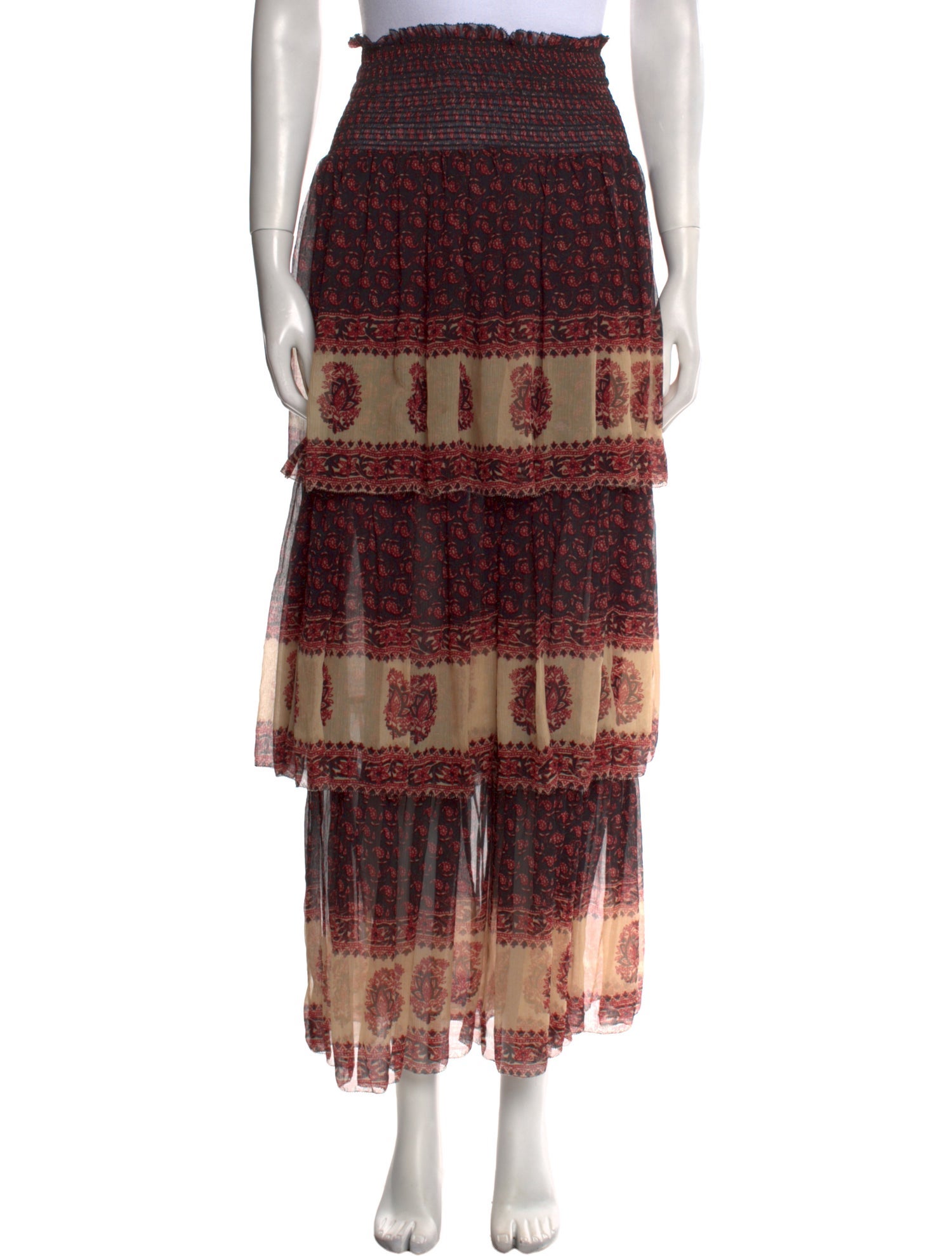 Zimmermann Silk Long Skirt