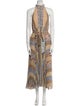 Zimmermann Printed Long Dress