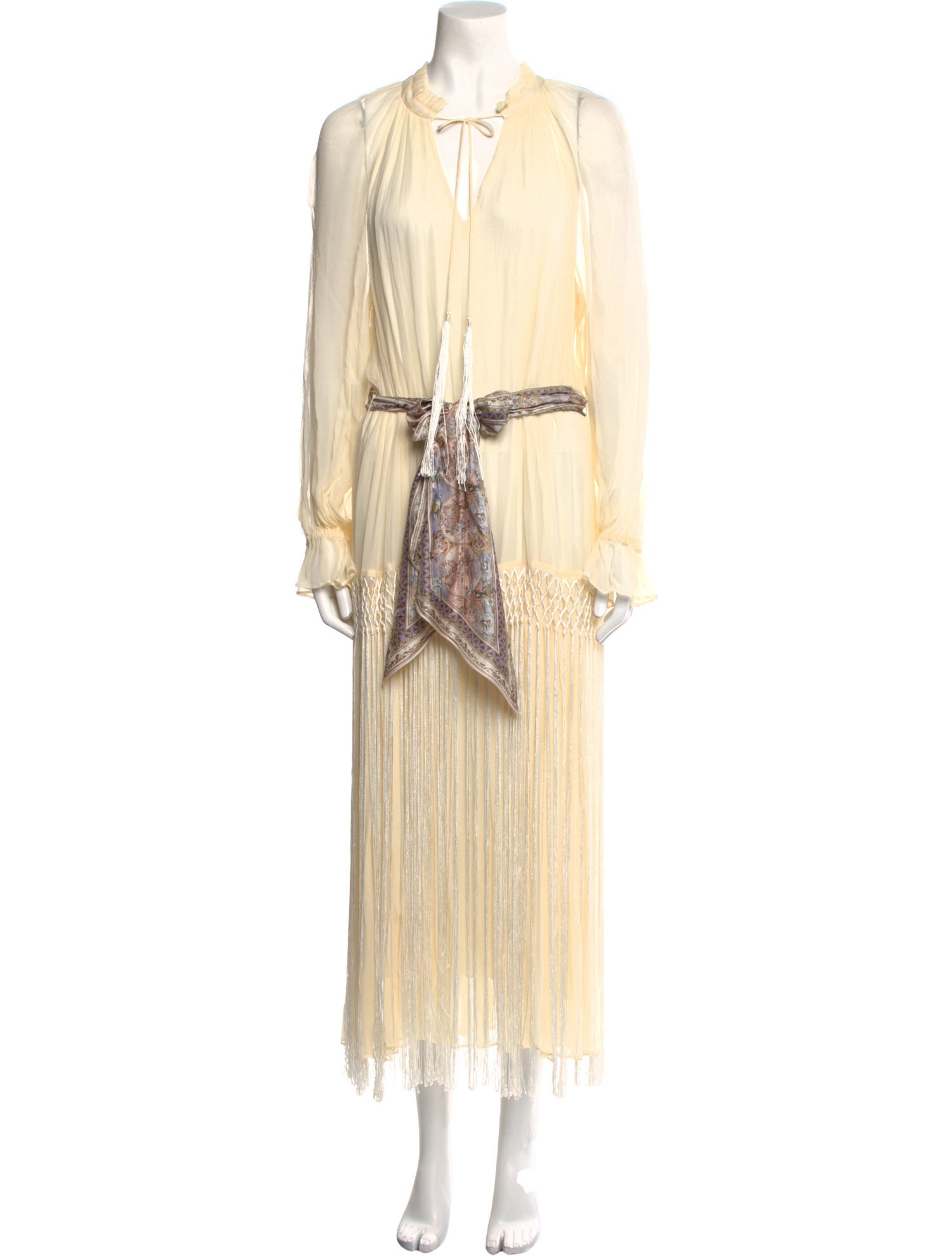 Zimmermann Printed Midi Length Dress