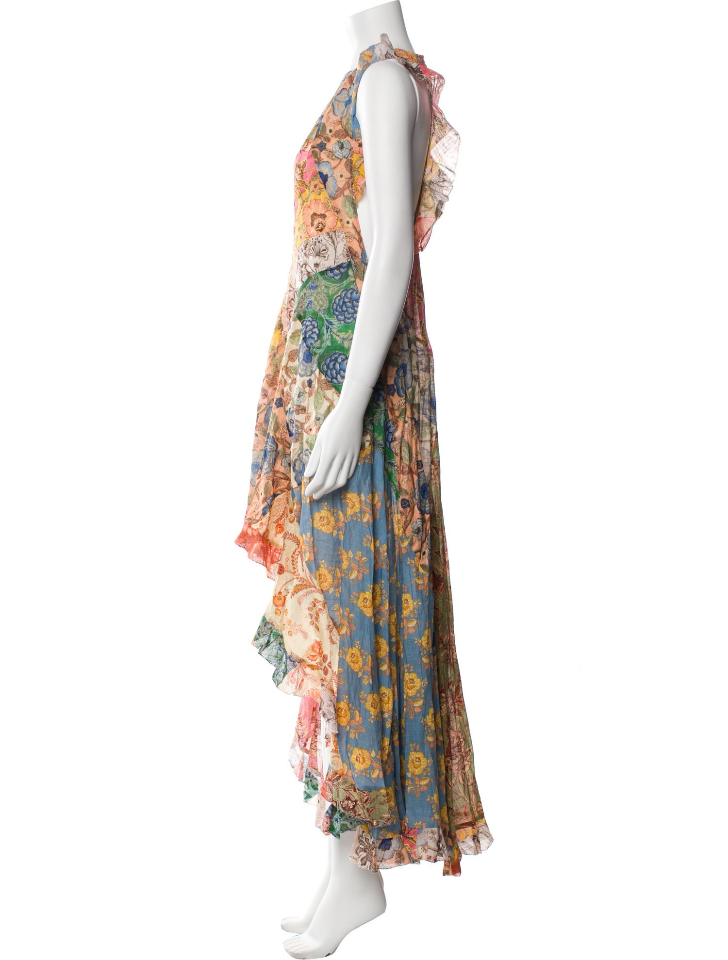Zimmermann Floral Print Long Dress - Neutrals Dresses, Clothing ...