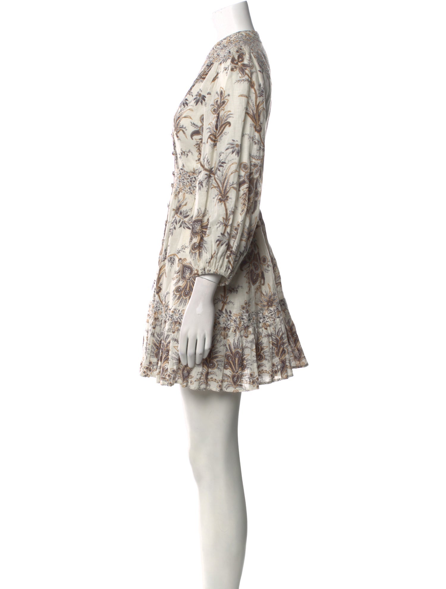 Zimmermann Linen Mini Dress