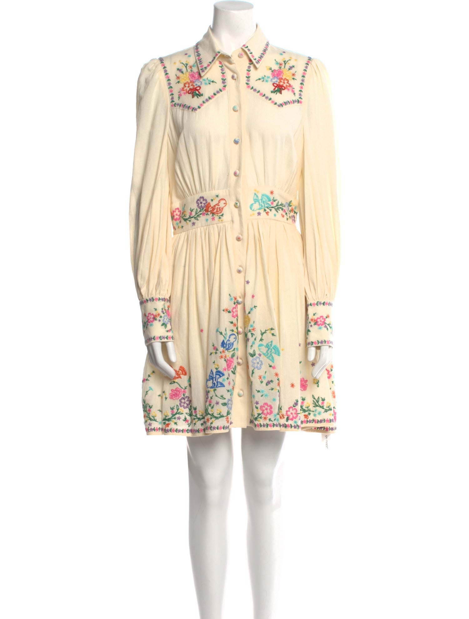 Zimmermann Floral Print Mini Dress w/ Tags