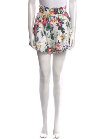 Zimmermann Shorts Linen Mini XXS