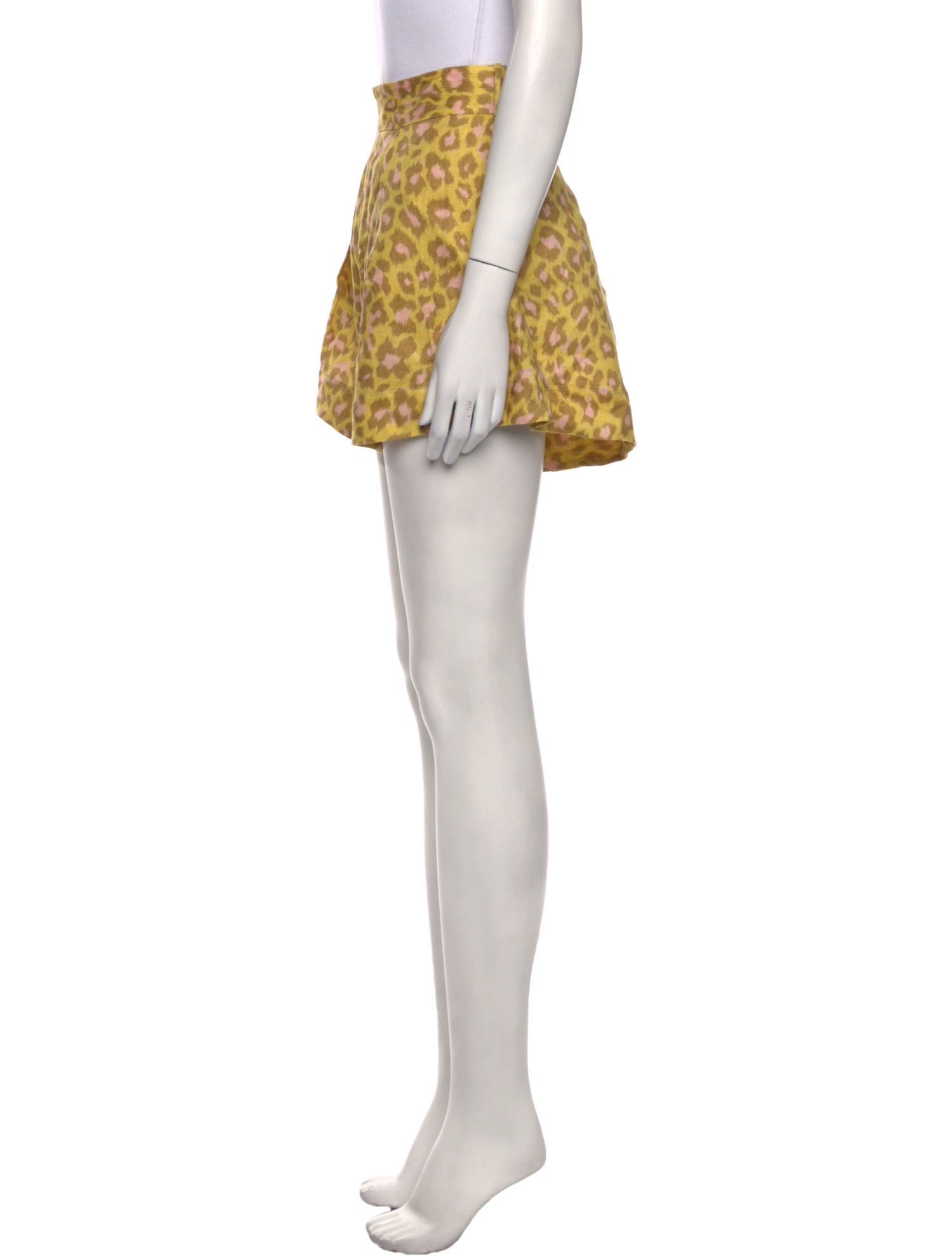 Zimmermann Linen Mini Shorts