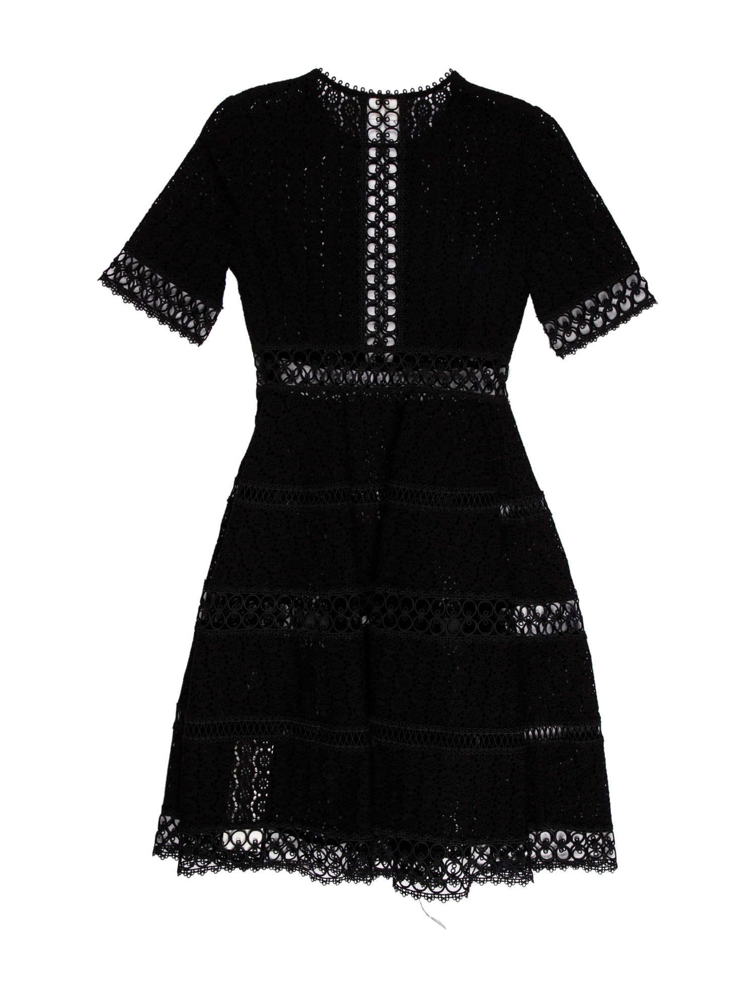 Zimmermann Mock Neck Mini Dress
