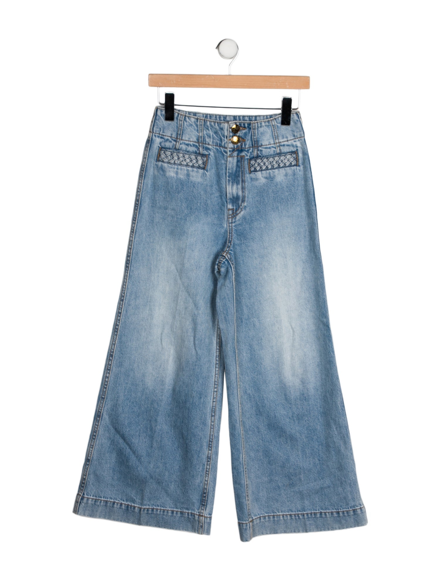 Zimmermann High-Rise Wide Leg Jeans