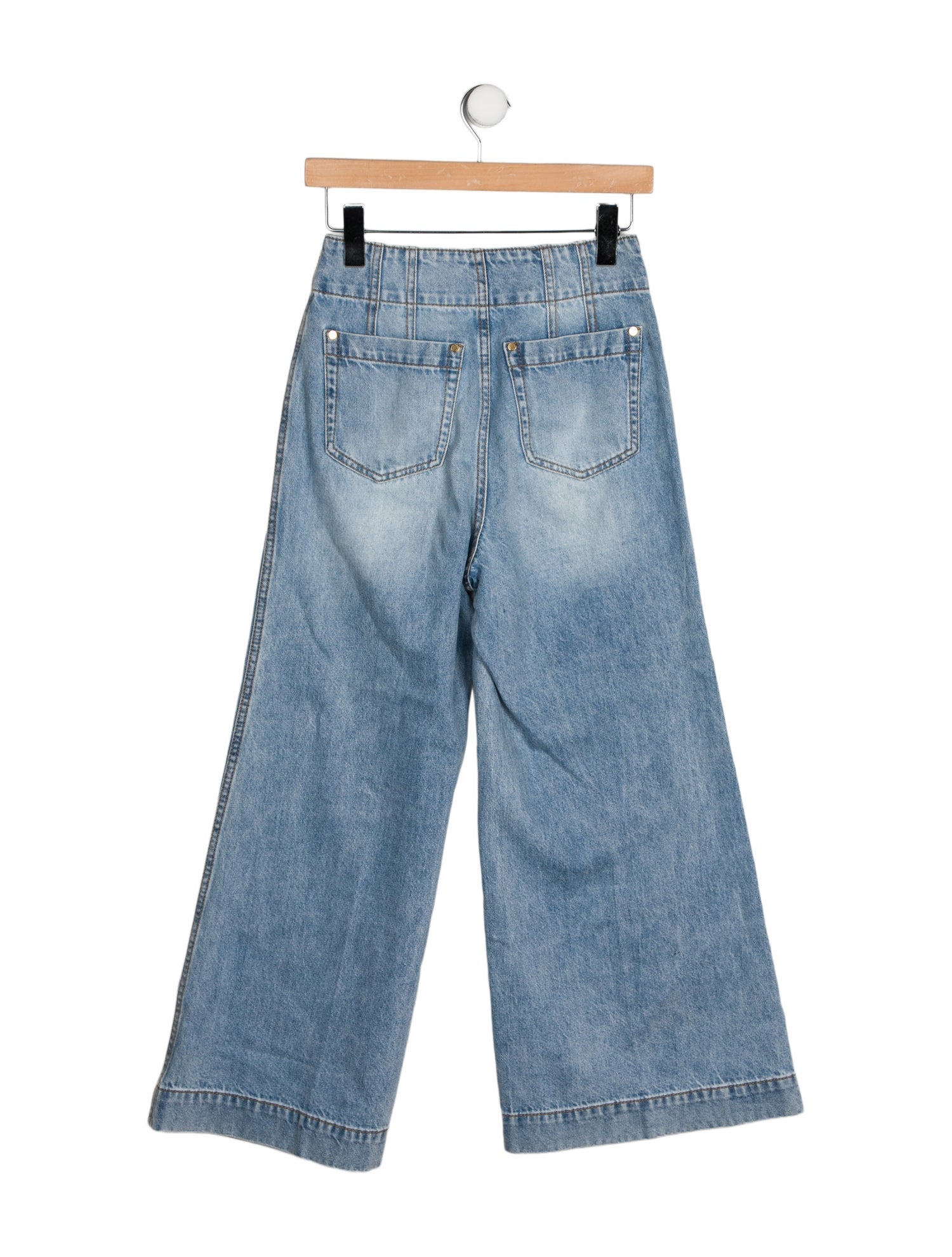 Zimmermann High-Rise Wide Leg Jeans