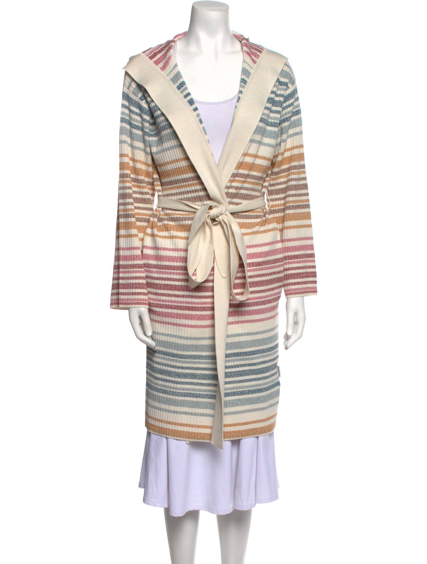 Zimmermann Striped V-Neck Sweater