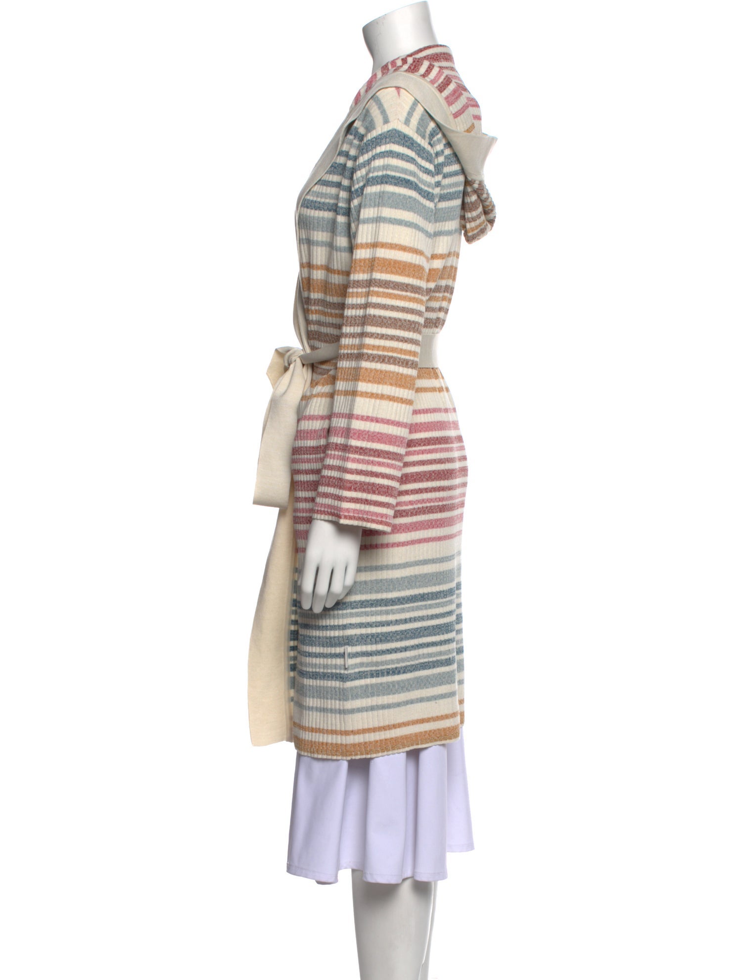 Zimmermann Striped V-Neck Sweater