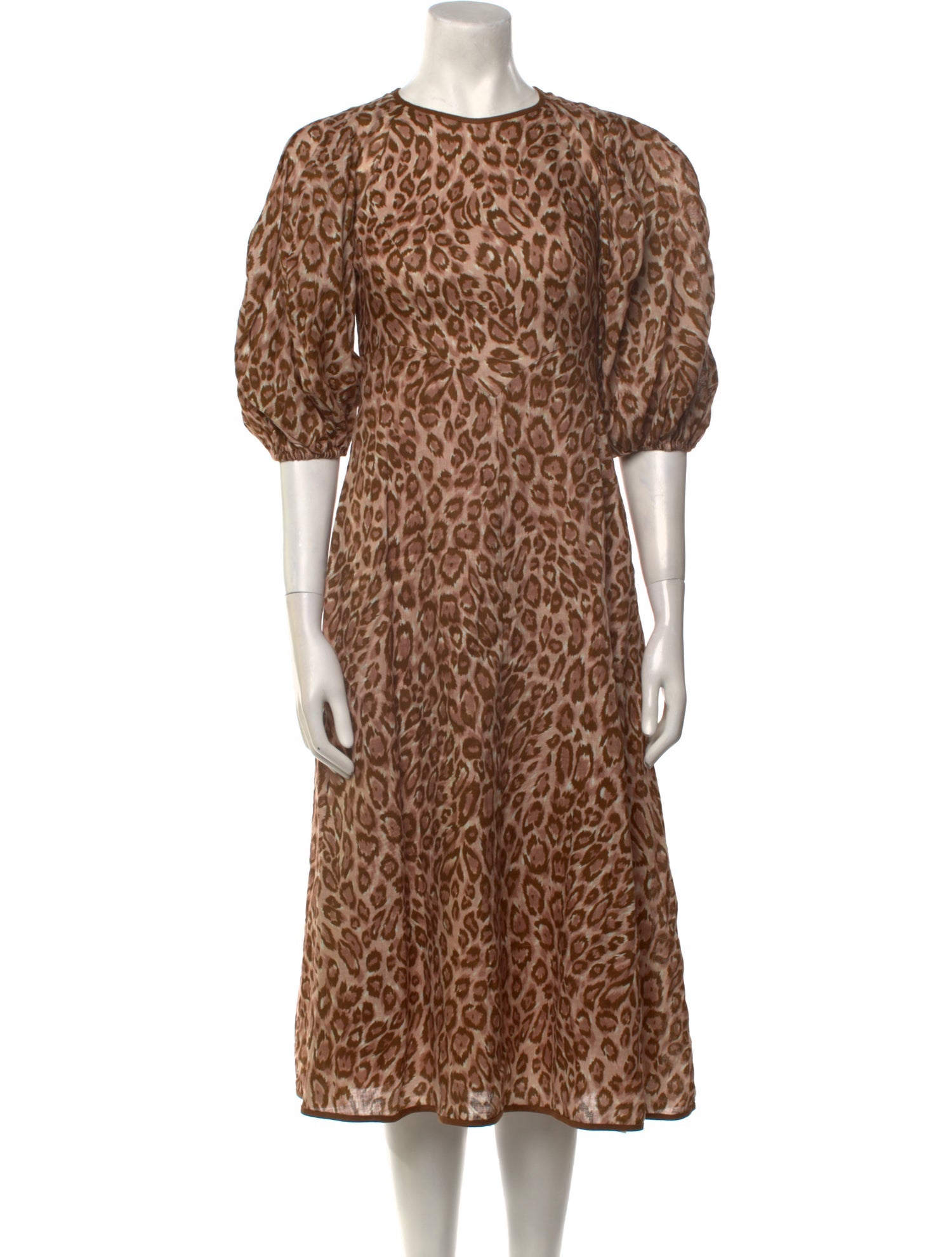 Zimmermann Linen Midi Length Dress