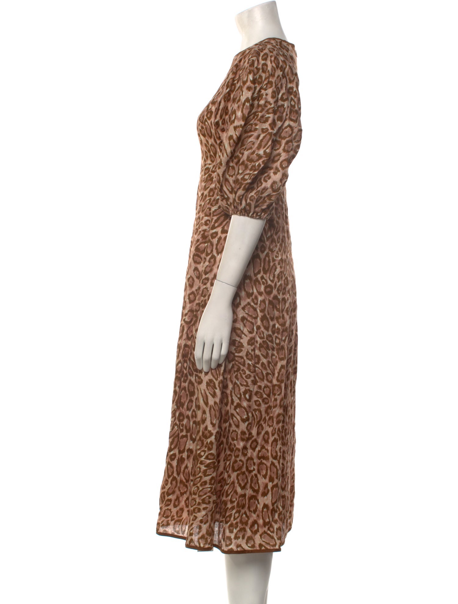Zimmermann Linen Midi Length Dress