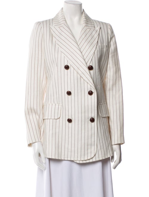 Zimmermann Linen Striped Blazer