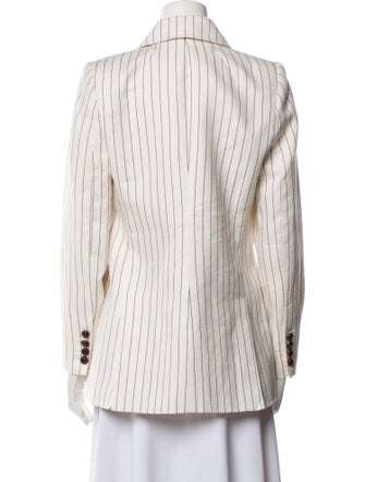 Zimmermann Linen Striped Blazer