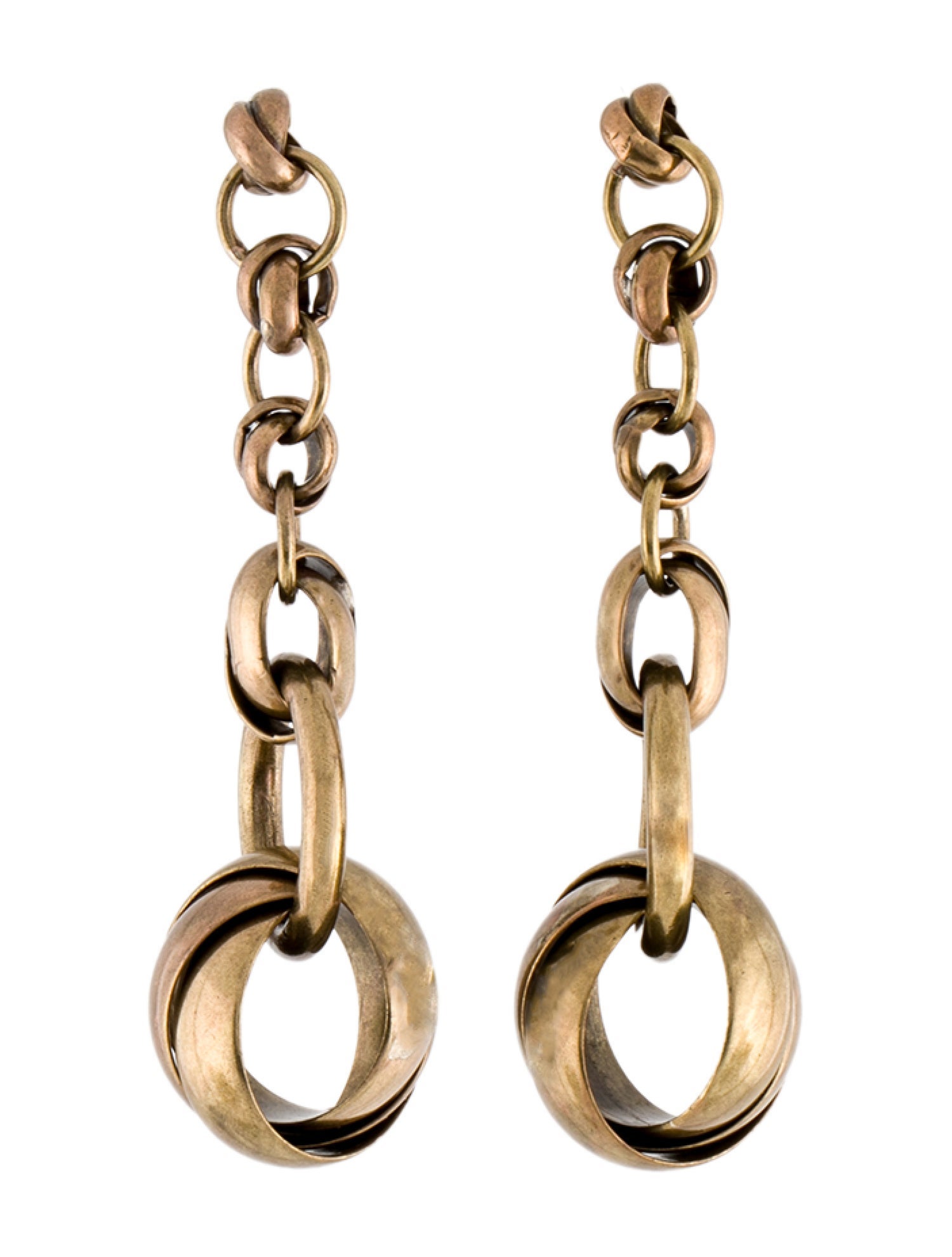 Zimmermann Link Drop Earrings