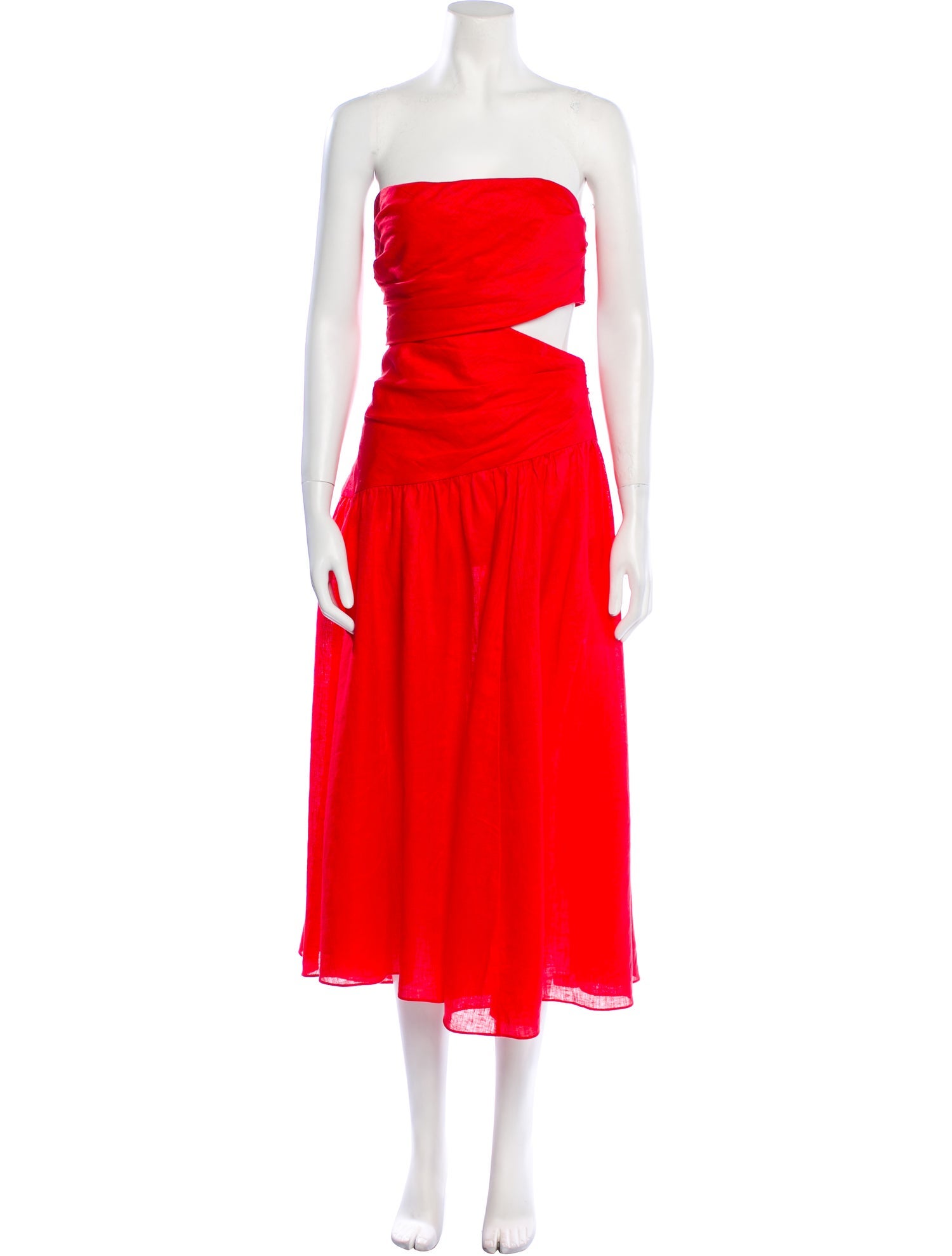 Zimmermann Linen Midi Length Dress