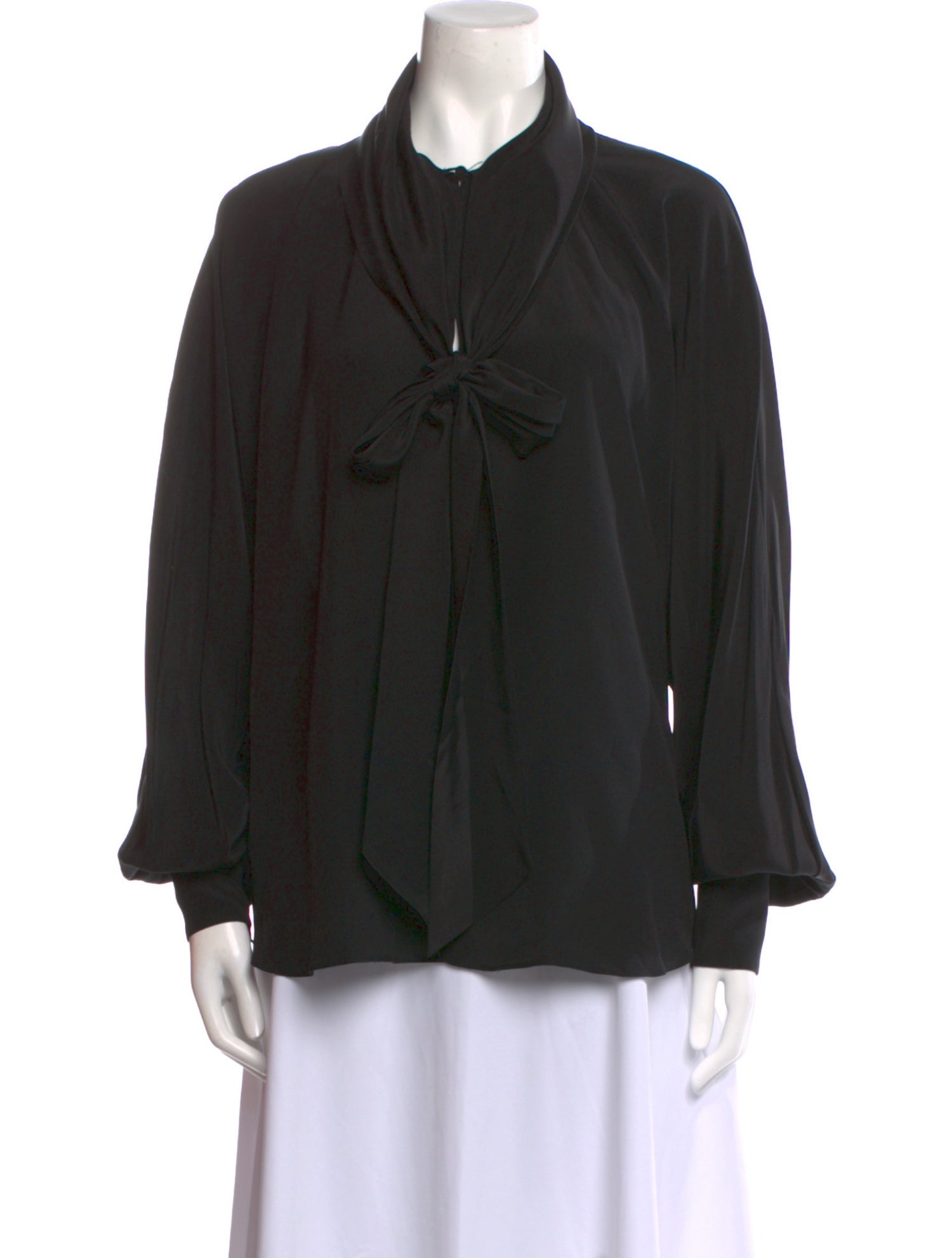 Zimmermann Silk Mock Neck Blouse