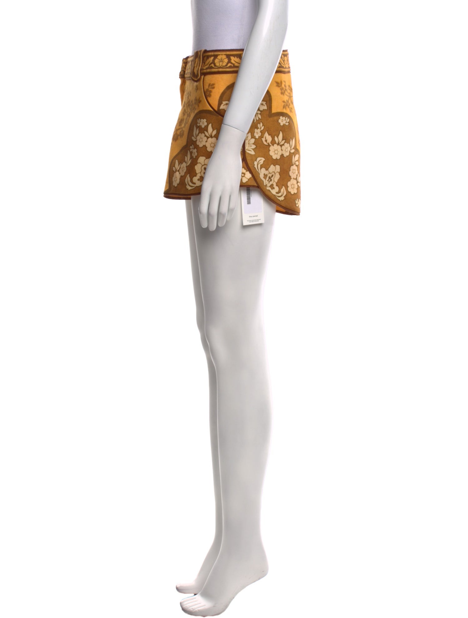 Zimmermann Linen Mini Shorts