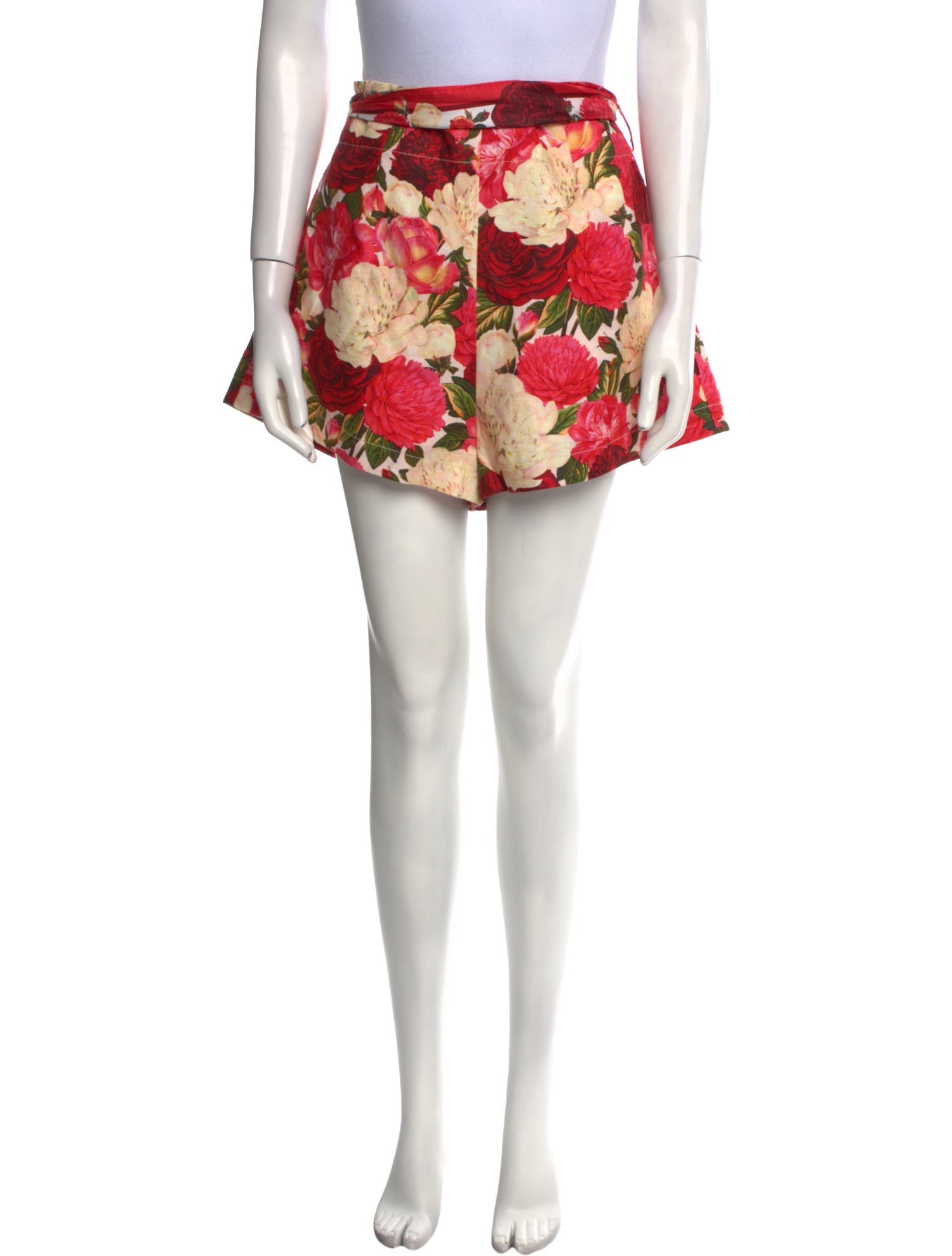 Zimmermann Linen Mini Shorts