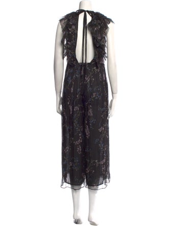 Zimmermann Silk Printed Jumpsuit