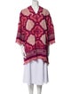 Zimmermann Printed Fringe Trim Accent Robe