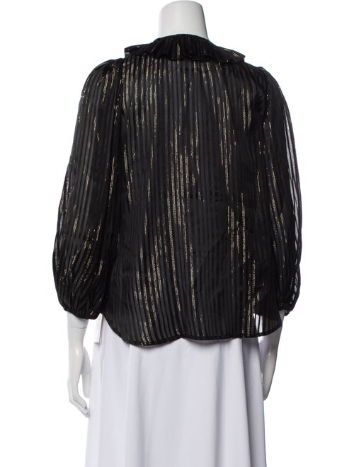 Zimmermann Silk Striped Blouse