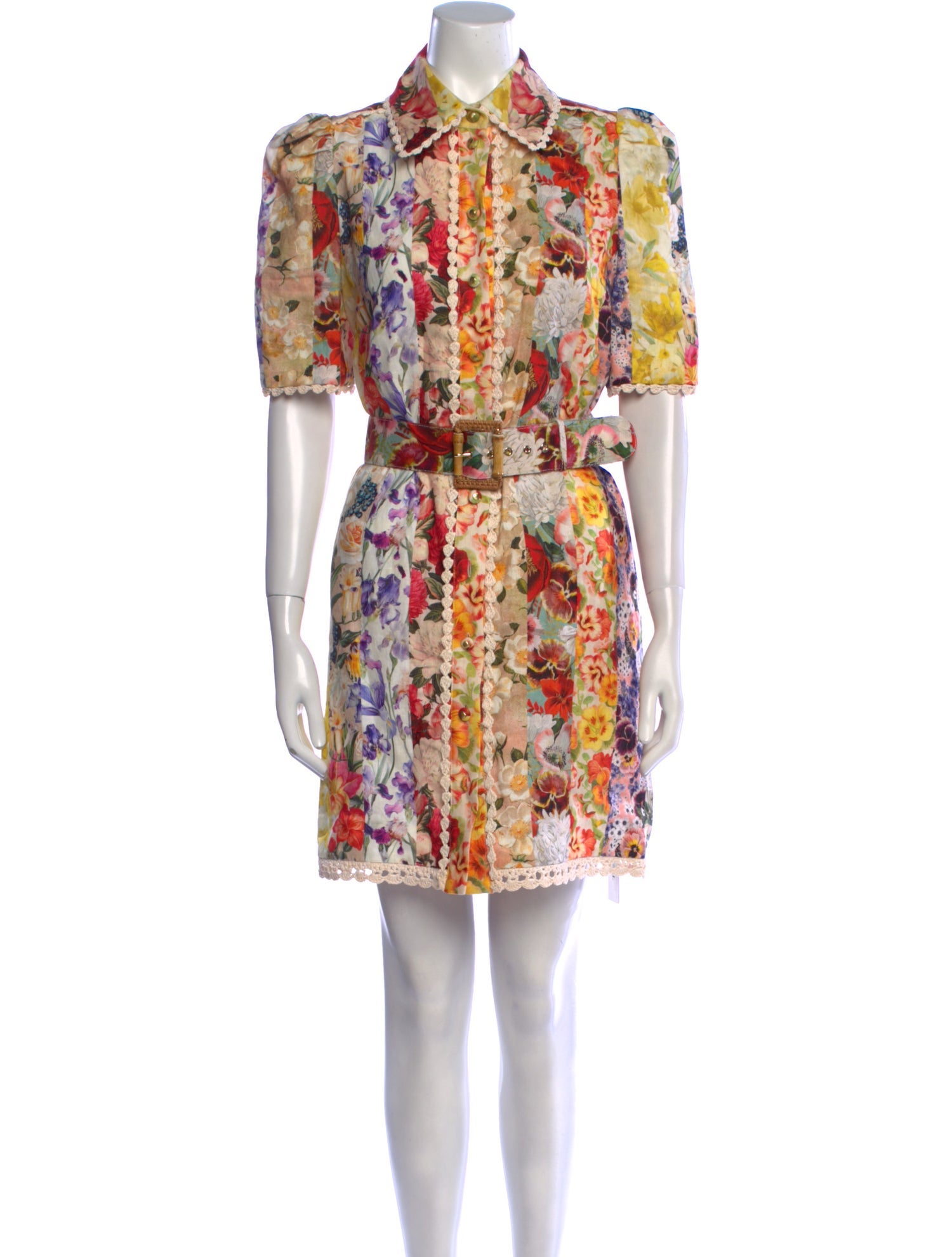 Zimmermann Linen Mini Dress