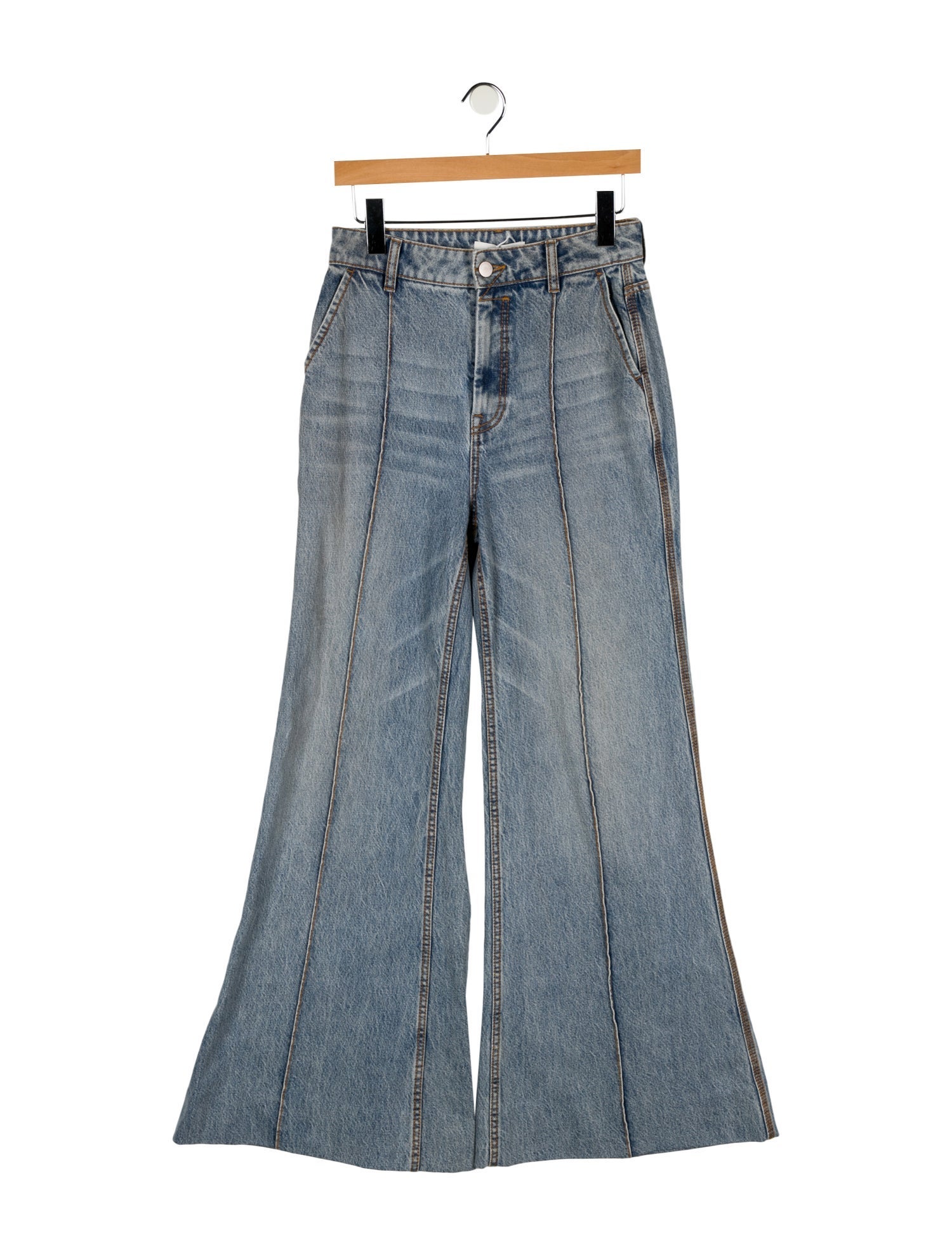 Zimmermann High-Rise Wide Leg Jeans