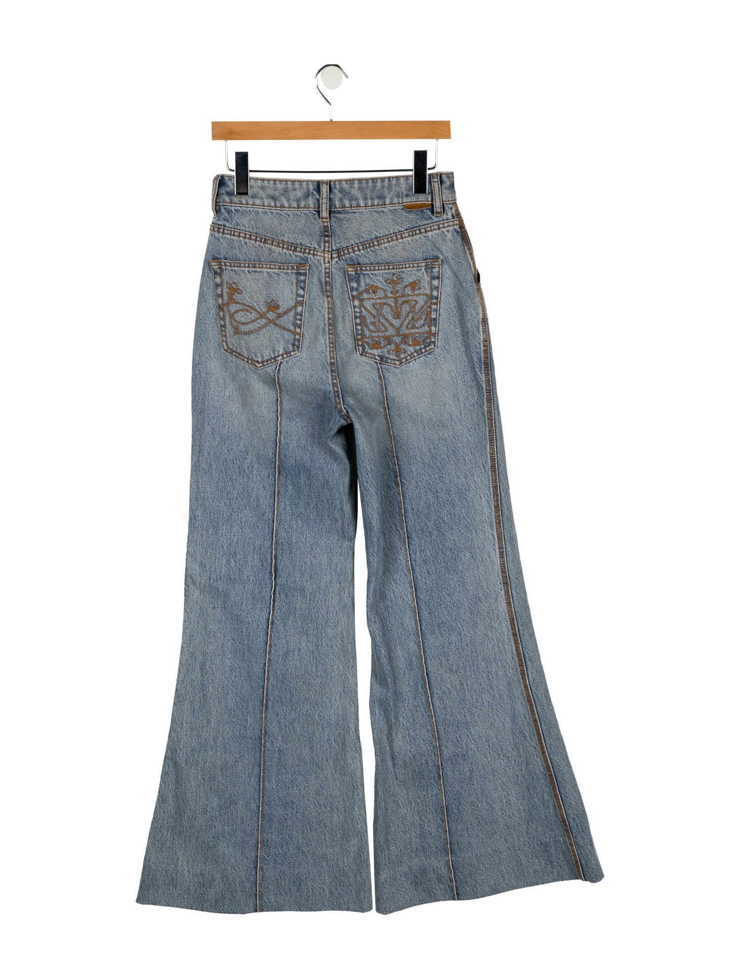 Zimmermann High-Rise Wide Leg Jeans