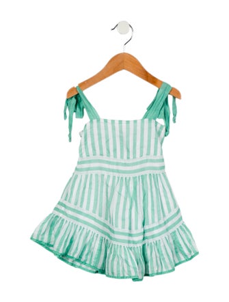 Zimmermann Girls' Striped Sleeveless Dress