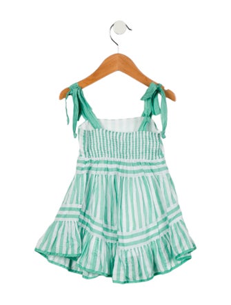 Zimmermann Girls' Striped Sleeveless Dress