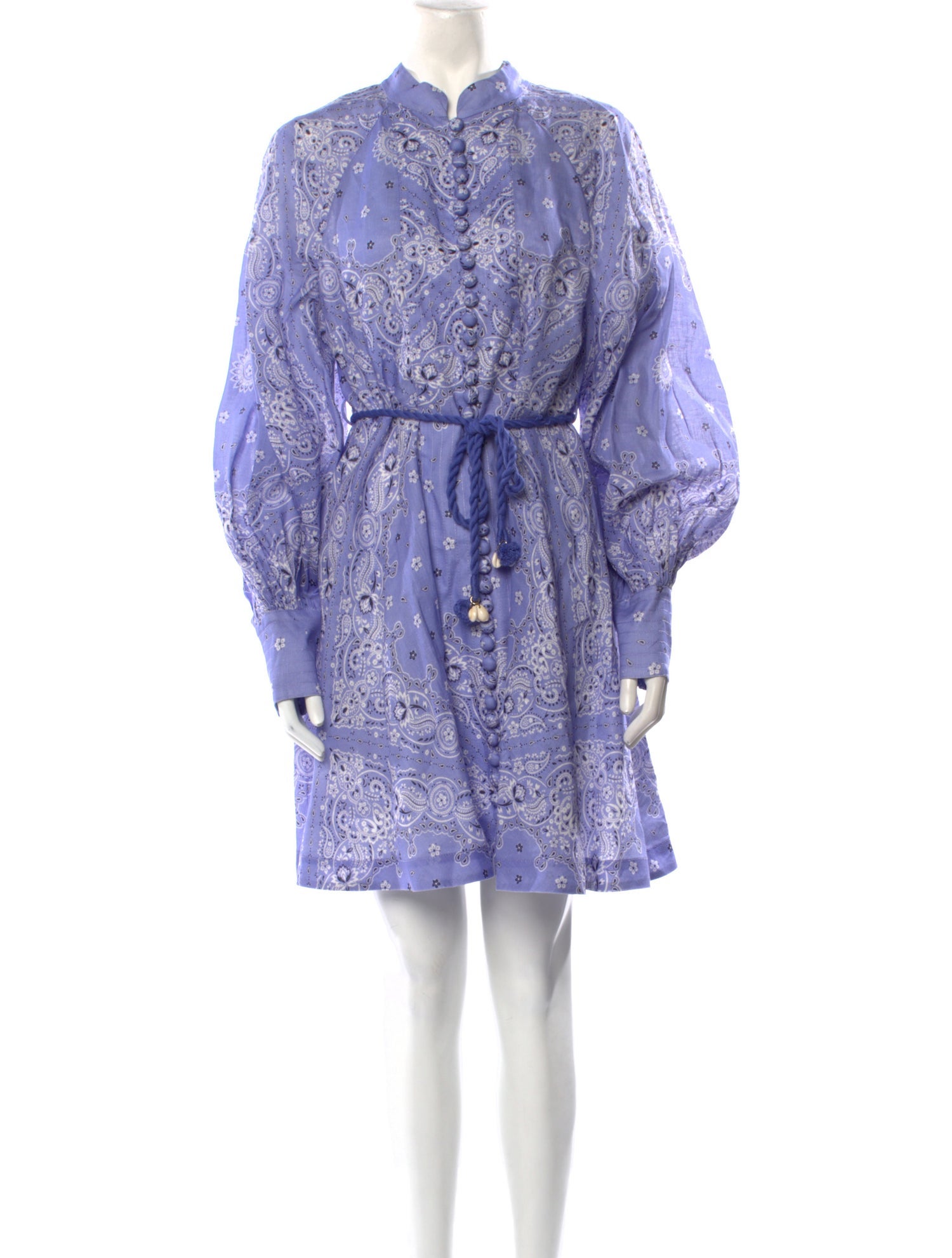 Zimmermann Linen Mini Dress