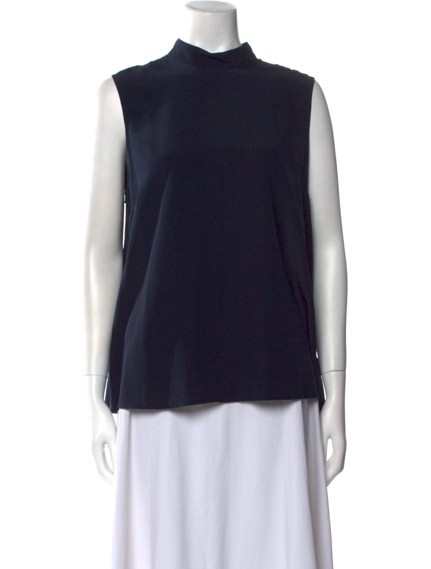 Zimmermann Silk Mock Neck Top