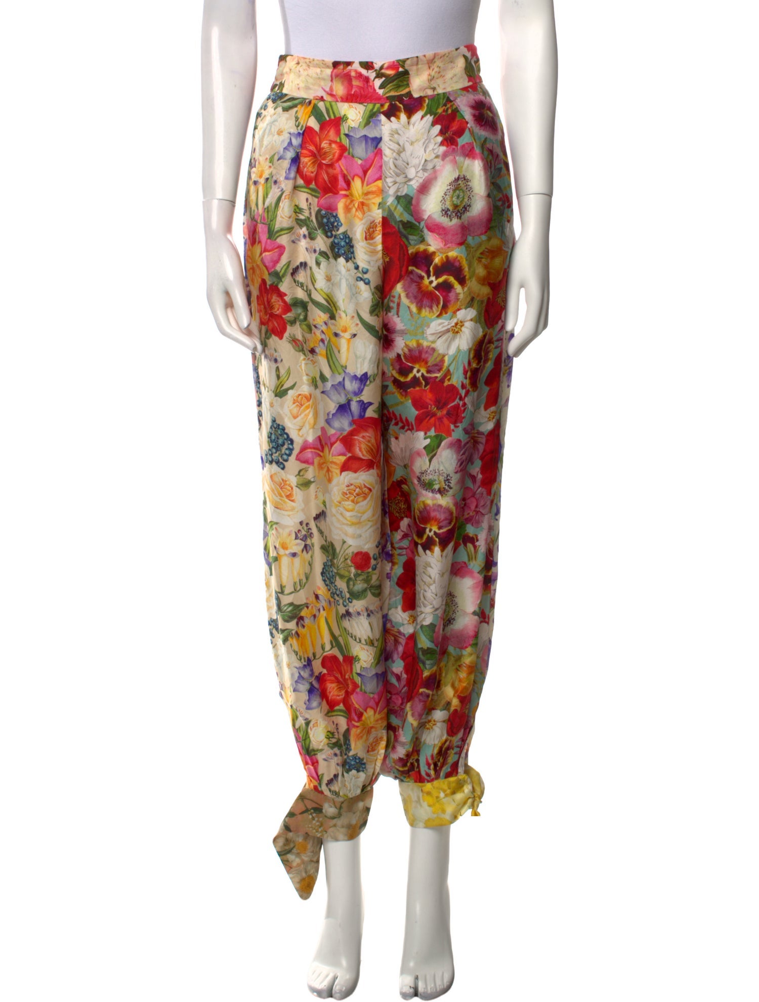 Zimmermann Silk Skinny Leg Pants