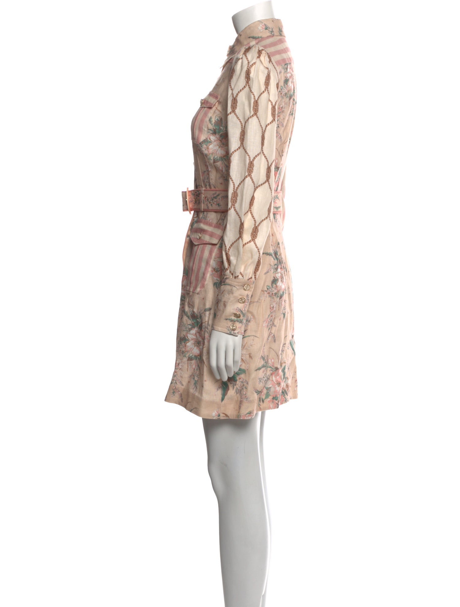 Zimmermann Linen Mini Dress