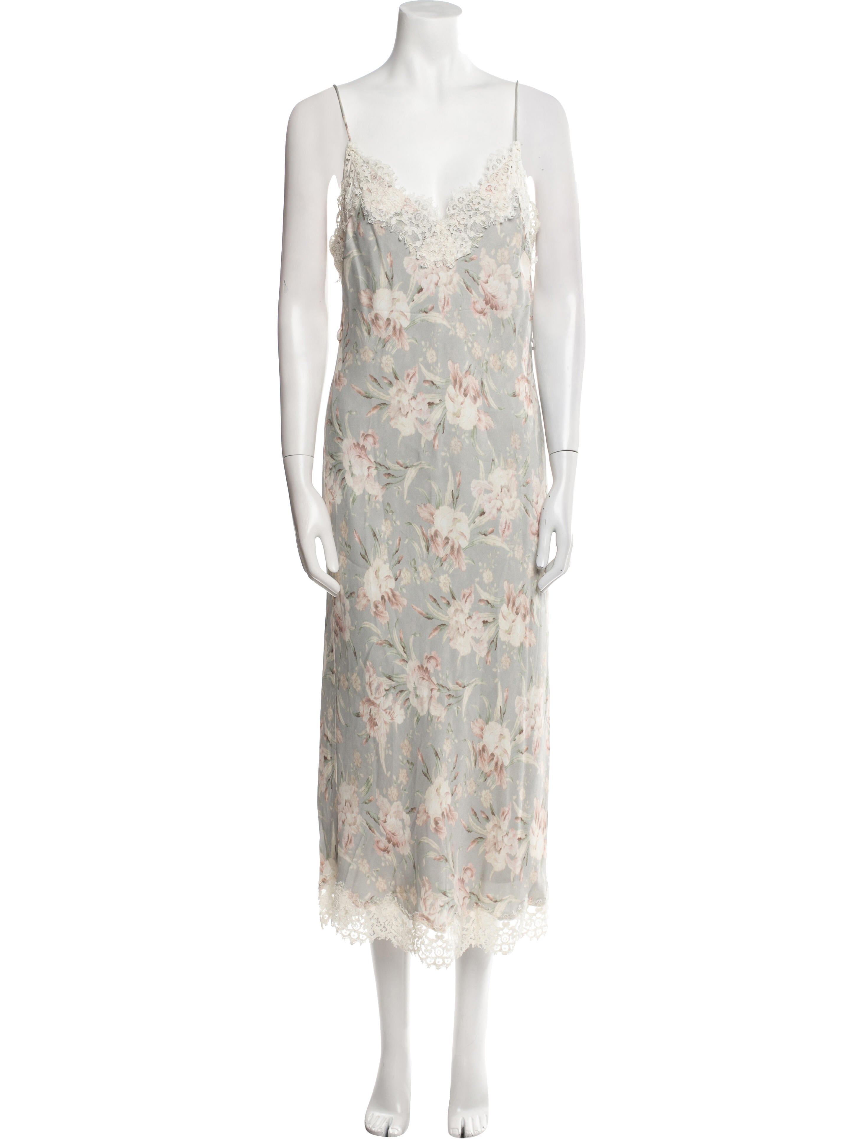 Zimmermann Floral Print Midi Length Dress