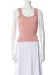 Zimmermann Scoop Neck Sleeveless Crop Top