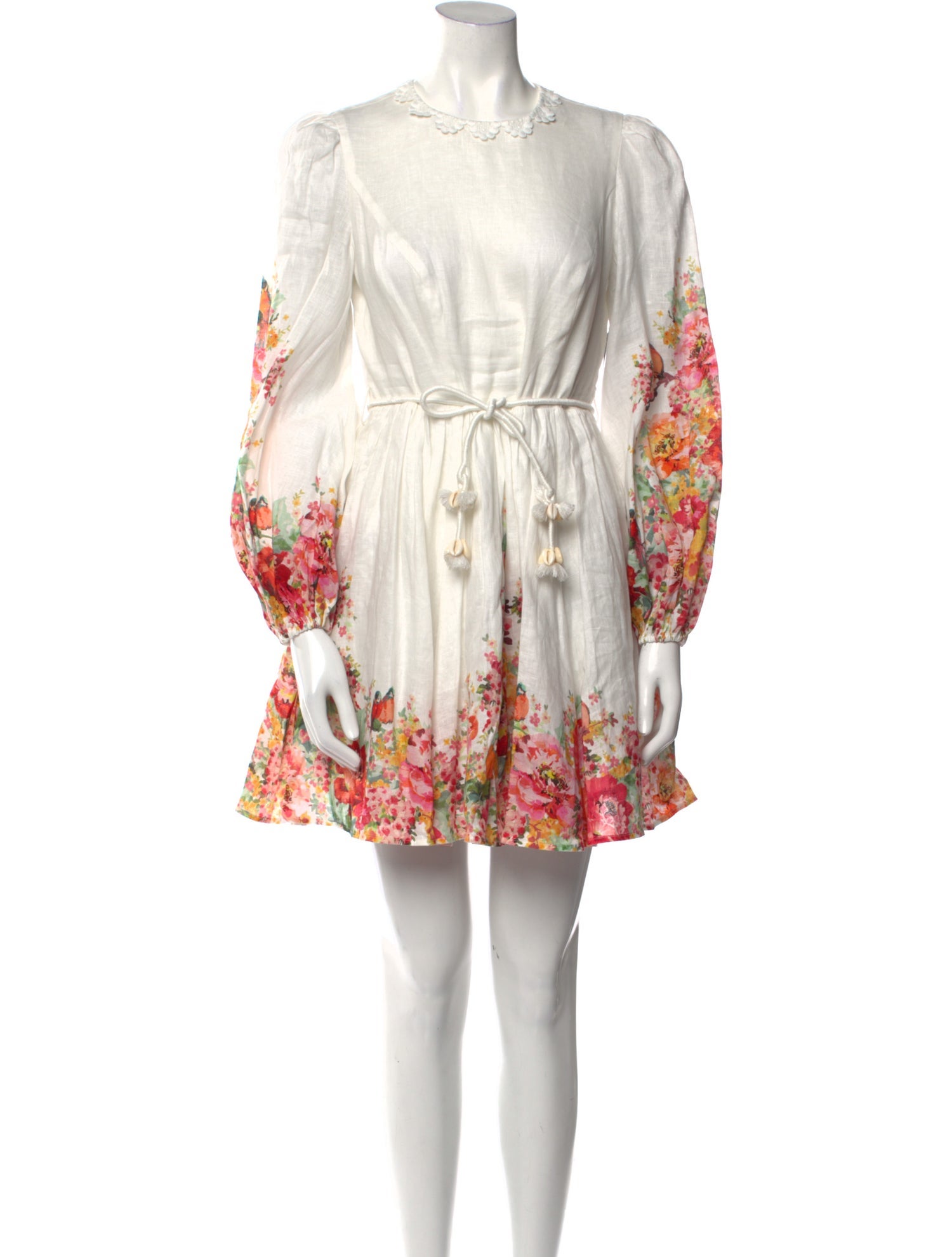 Zimmermann Linen Mini Dress w/ Tags