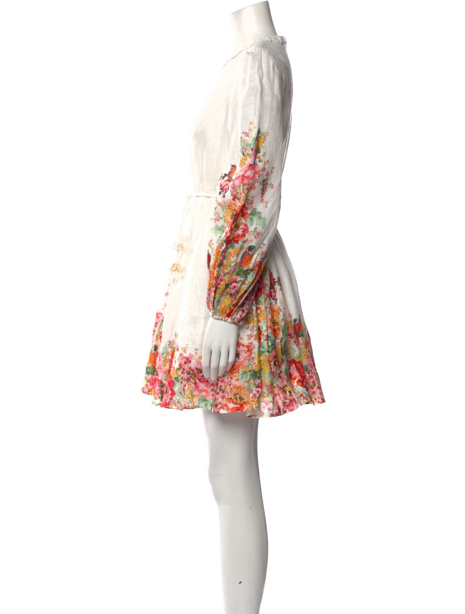 Zimmermann Linen Mini Dress w/ Tags