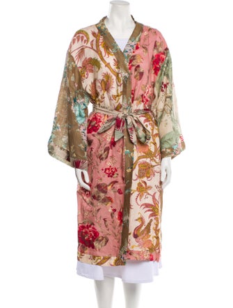 Zimmermann Linen Printed Robe