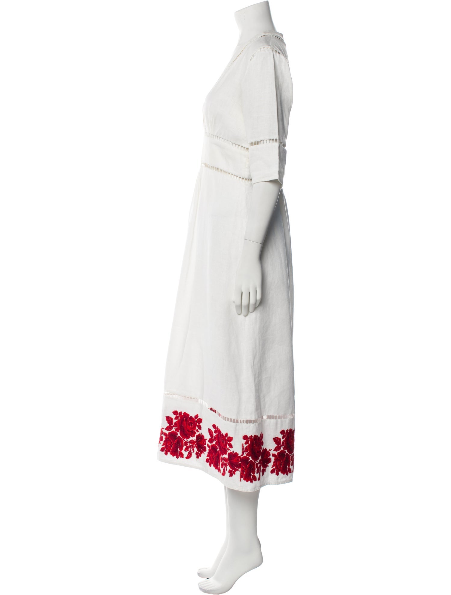 Zimmermann Linen Midi Length Dress
