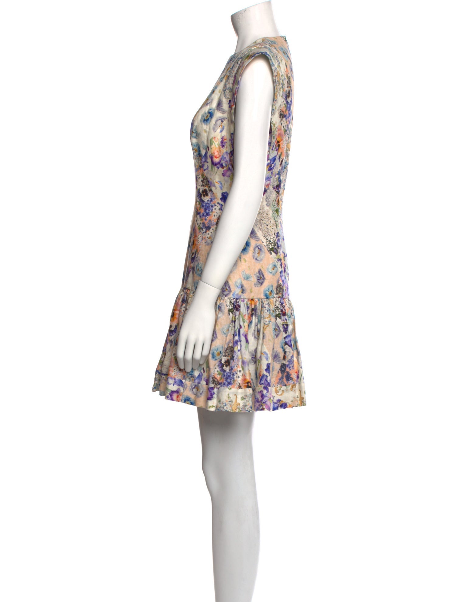 Zimmermann Linen Mini Dress